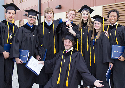 Group of A.A. graduates