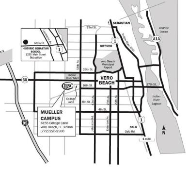Mueller Campus - street map